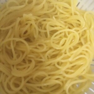 オリーブオイルが無い時のパスタの茹で方